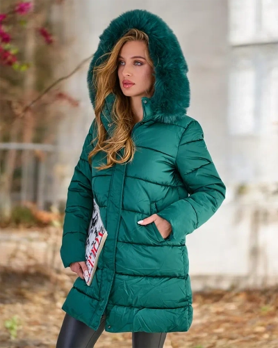 Royalfashion Jachetă de iarnă matlasată pentru femei