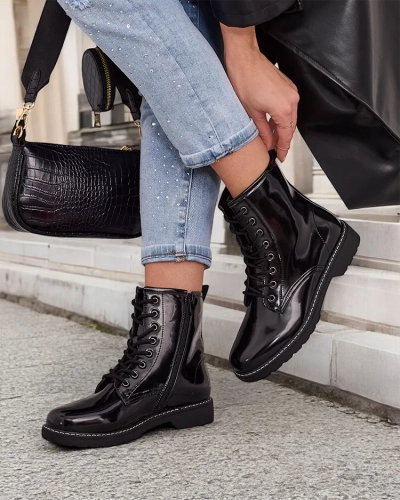 Ghetele pentru femei Royalfashion cu siret Lacerro