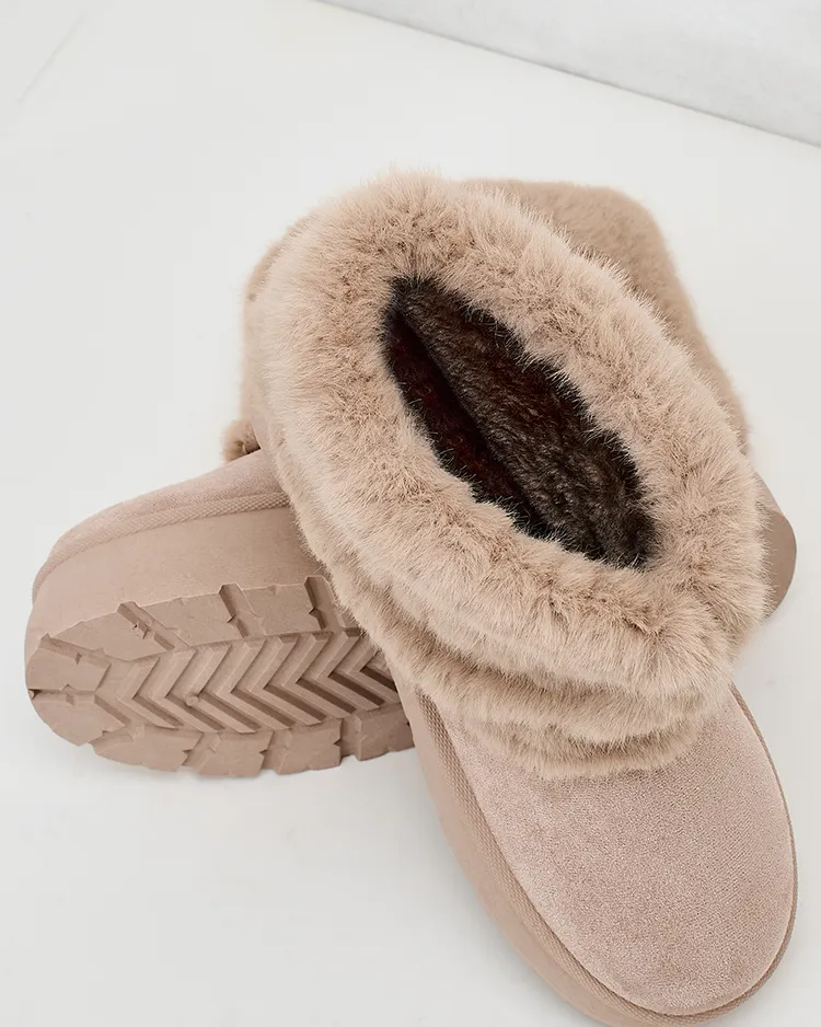 Royalfashion cizme a'la cizme de zăpadă pentru femei Renutis