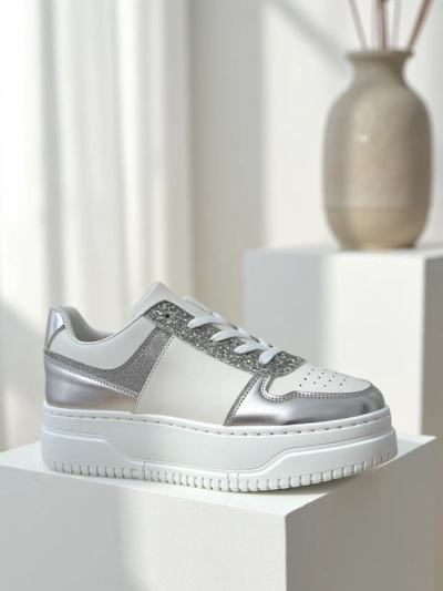 Sneakeri pentru femei Royalfashion cu sclipici Qisofi