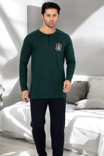 Royalfashion Pijama din bumbac pentru bărbați