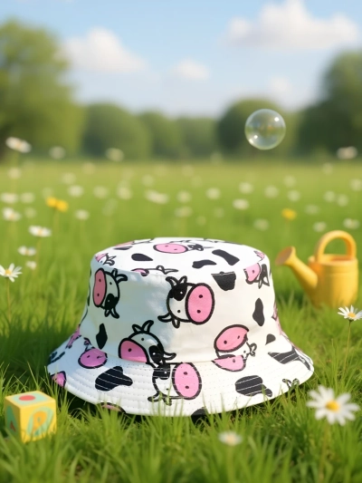Royalfashion Pălărie tip bucket pentru copii Color Splash Bucket