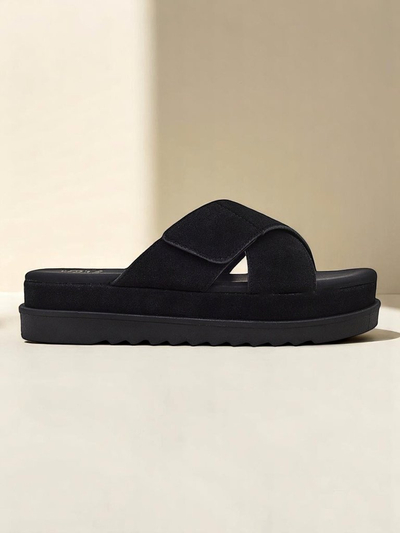 Royalfashion Sandale plate pentru femei Evre