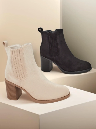 Aurelia Botine Clasice de Damă cu Toc