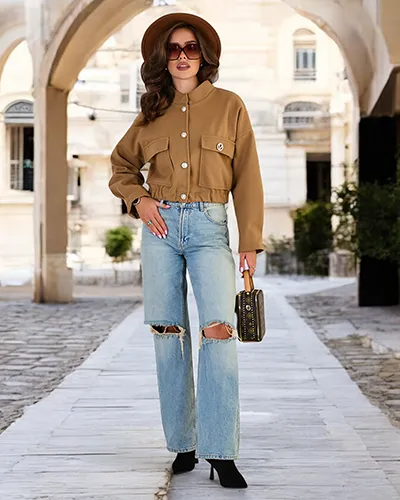 Jachetă bomber pentru femei Royalfashion