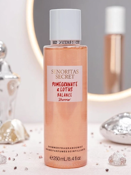 Senoritas Secret Body Mist Seduction Shimmer cu sclipici