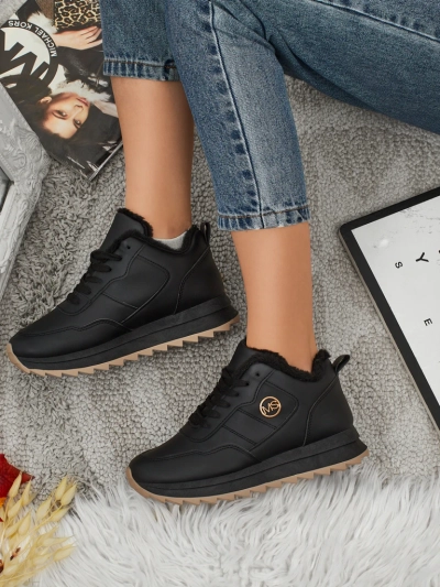 Royalfashion Adidași încălțați pentru femei cu blană Casot