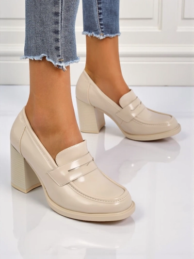 Royalfashion Woman mokasen heel Minerva