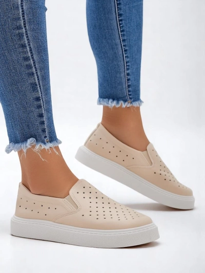 Pantofi sport cu șireturi perforați pentru dame Royalfashion Vaned
