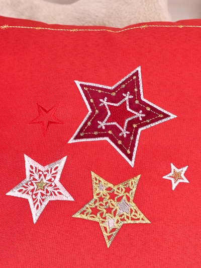 Royalfashion Fata de pernă decorativă de Crăciun