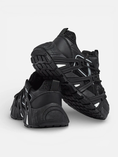 Sneakers Damă Athena Negri Sintetici Sport Casual