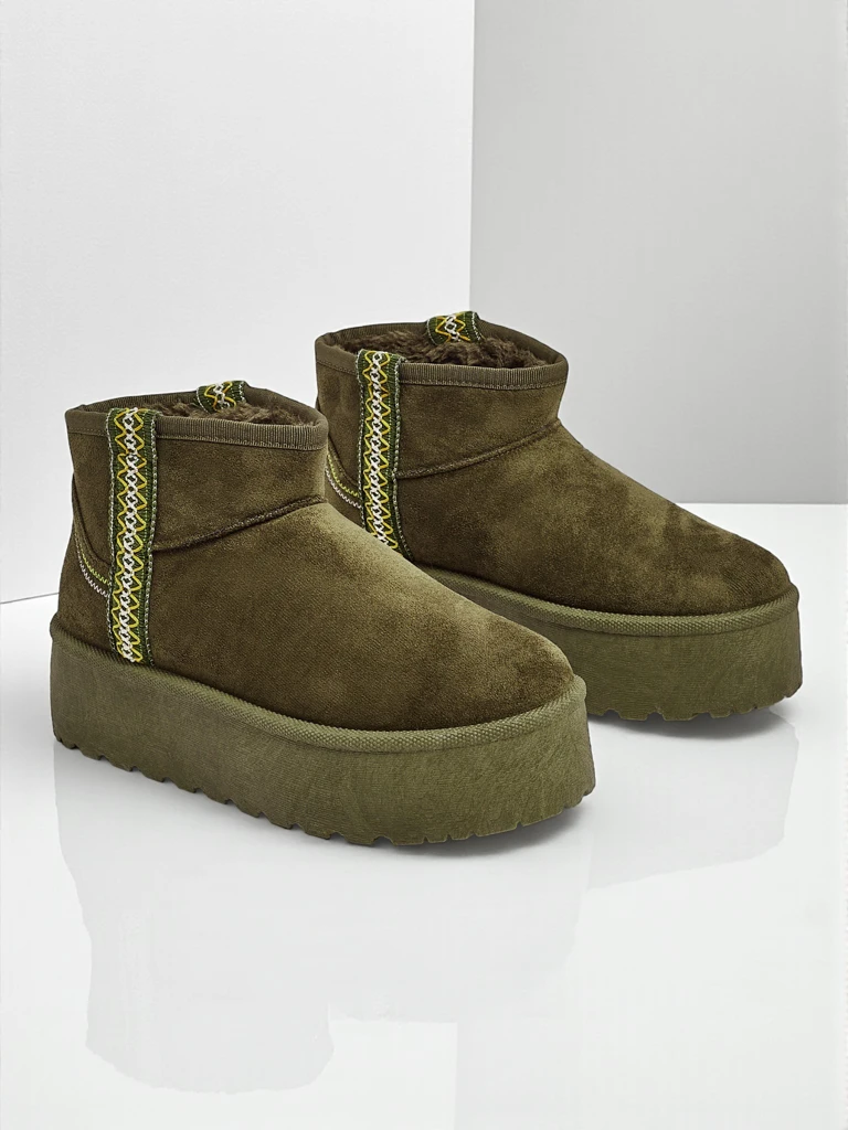 Cizme scurte de damă tip snowboots Althea