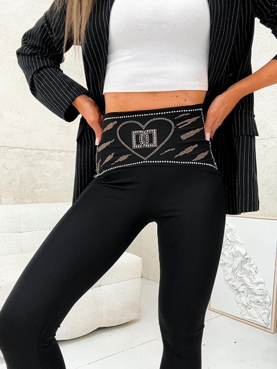 Royalfashion Jambiere de damă cu zirconii