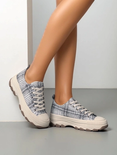 Royalfashion Sneakers platform pentru femei Mirrles