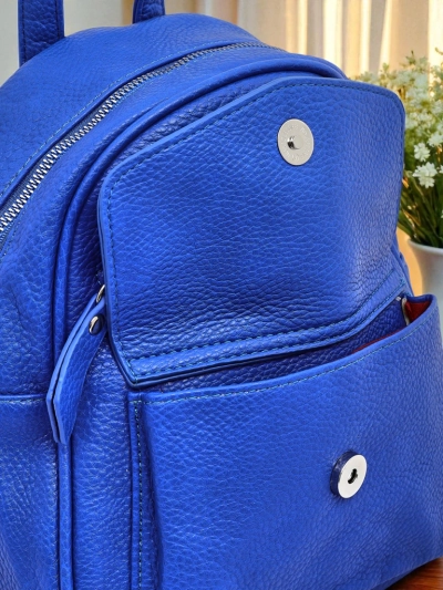 Naiste seljakott Ariadne Bianco Azzurro RoyalEco Królewska Moda 25x25x10
