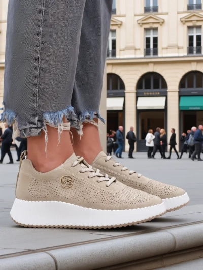 Royalfashion Sneakers sportive perforate pentru femei Tobin