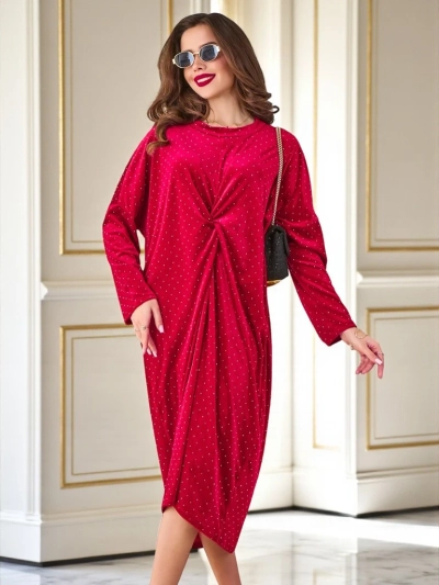 Rochie Royalfashion pentru femei cu pliuri