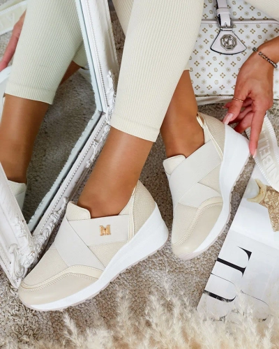 Royalfashion Pantofi sport pentru femei pe toc Benntas