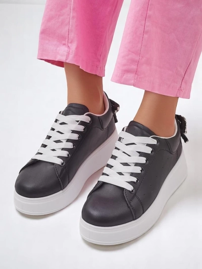 Royalfashion Pantofi sport de damă pe platformă cu fundă