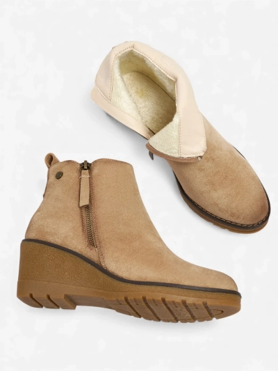 Botine de damă cu platformă ascunsă Zarrico