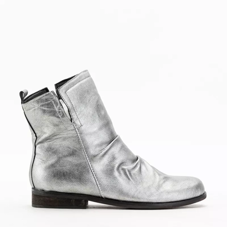 OUTLET Cizme dama argintii de la Jetissa - Incaltaminte