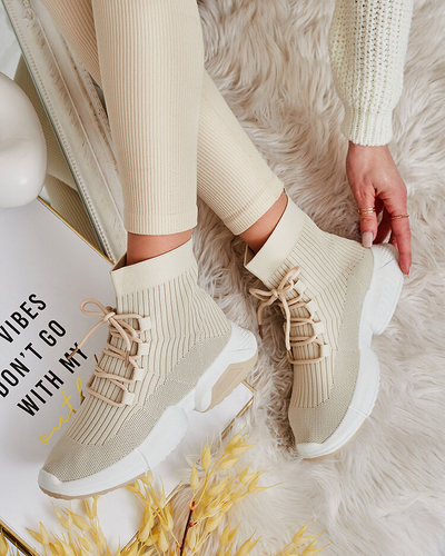 Royalfashion Vetkirra pentru femei pantofi sport înalți slip-on