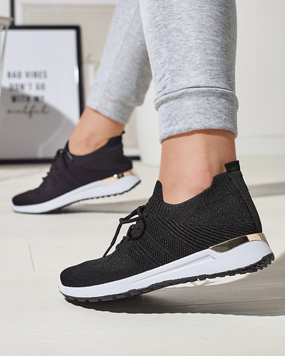 Pantofi sport negri pentru femei Ferroni - Incaltaminte