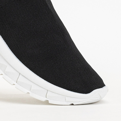 Jammy, pantofi negri înalți pentru femei - încălțăminte