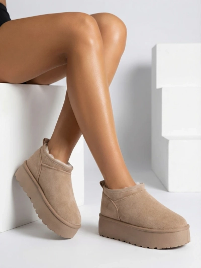 Royalfashion Cizme scurte pentru femei a'la cizme de zăpadă Ozozi