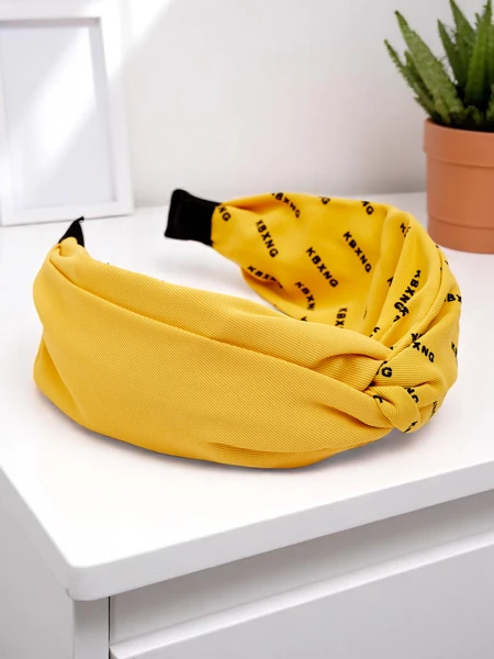 Royalfashion Bentiță de păr împletită cu modele Laras