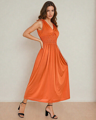 Rochie midi pentru femei Royalfashion Smooth