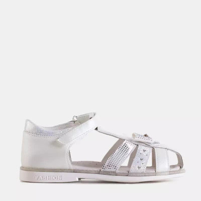 OUTLET Sandale fete bej cu decoratiuni Lalali - Incaltaminte