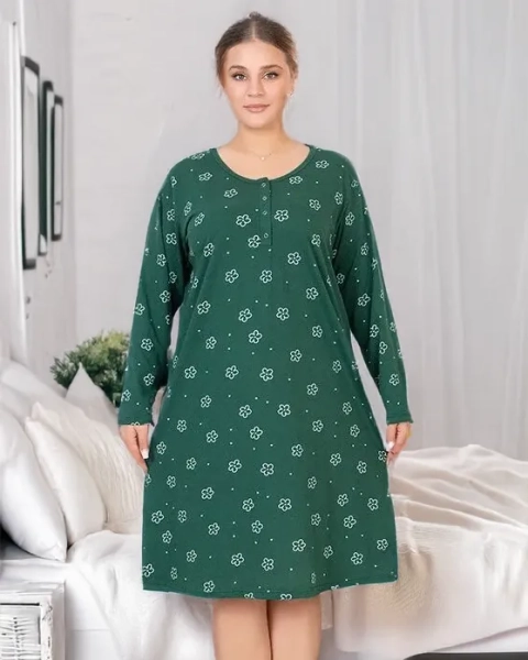 Pijama de noapte Royalfashion cu print MĂRIME MARE