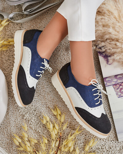 Royalfashion Pantofi cu șiret Novlas pentru femei