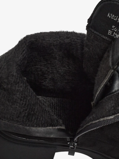 Botine Dama eco piele intoarsa Ubill