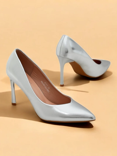 Pantofi cu toc stiletto clasici pentru femei de la Royalfashion într-un stil punctat Doemi