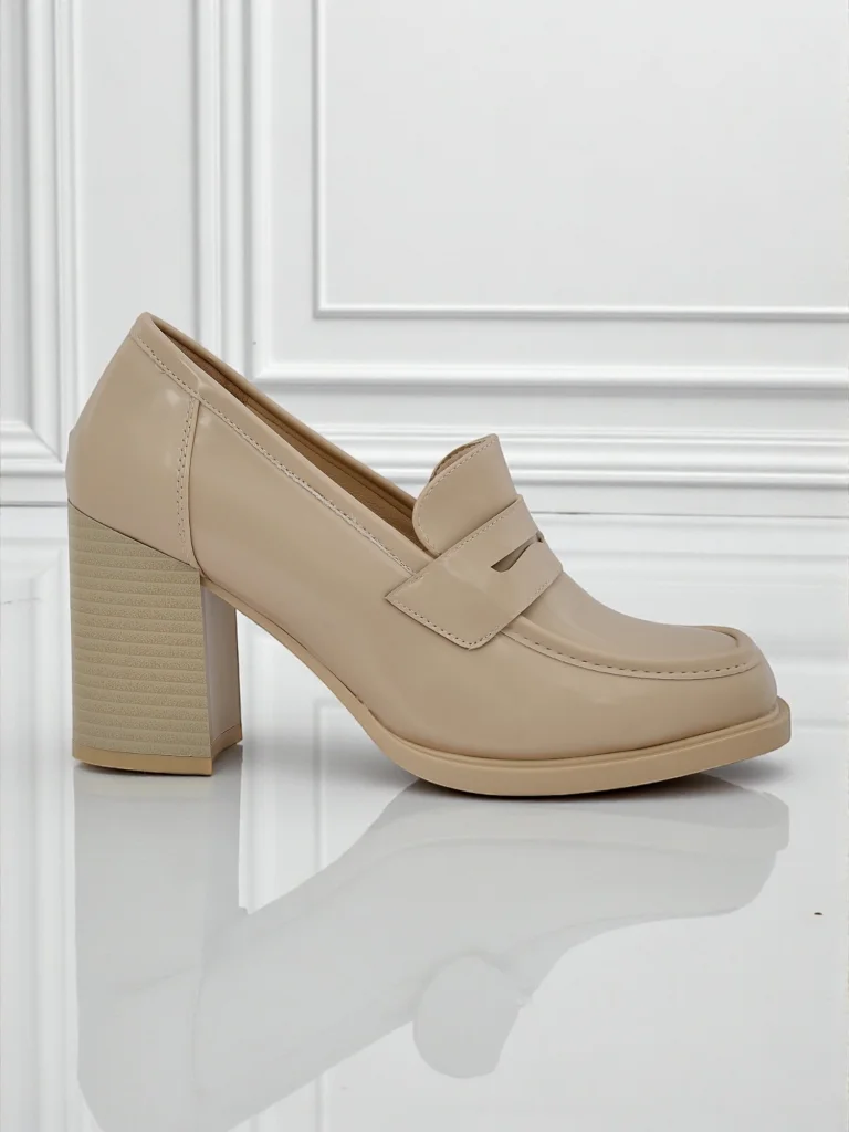 Royalfashion Woman mokasen heel Minerva