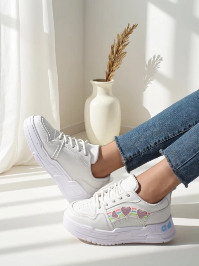 Sneakers pentru femei Royalfashion cu sclipici Samoles