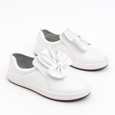 Pantofi albi pentru fete Gigis - Încălțăminte