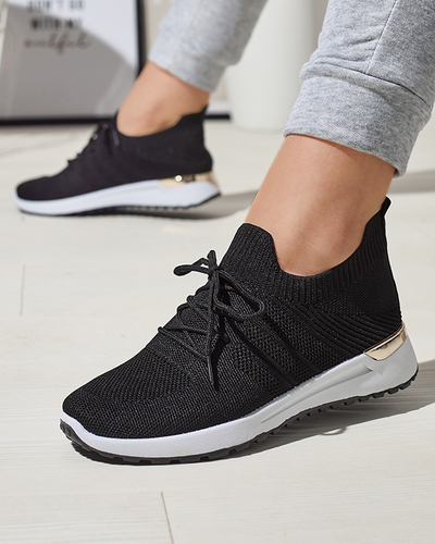 Pantofi sport negri pentru femei Ferroni - Incaltaminte