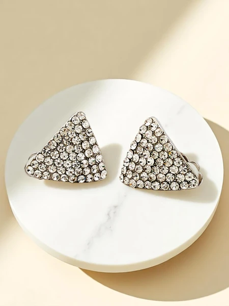 Royalfashion Cercei clip pentru femei cu zirconiu cubic