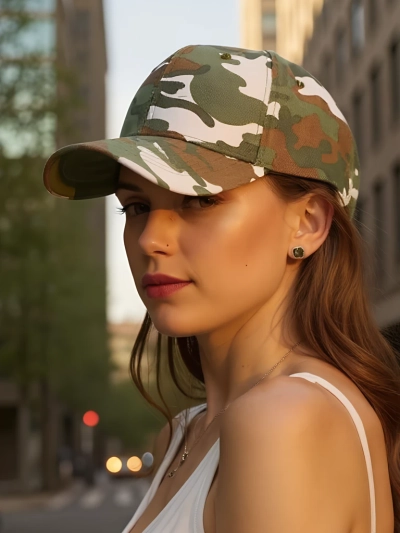 Royalfashion CamoFlex șapcă de baseball camuflaj
