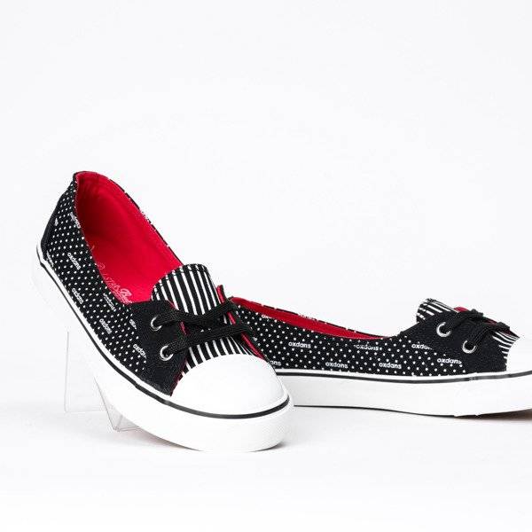 OUTLET Adidași Botana alb-negru - Încălțăminte