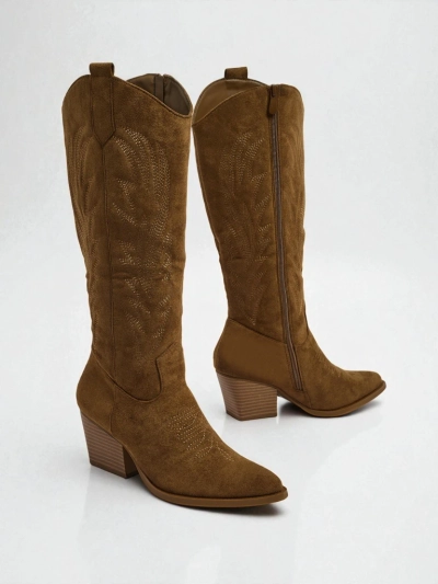 Cizme de damă tip cowboy Marivelle