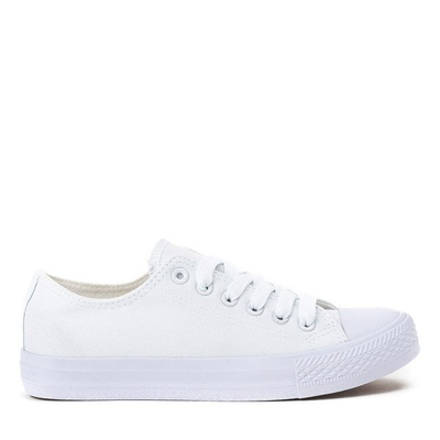 Białe sportowe trampki Tofila - Obuwie