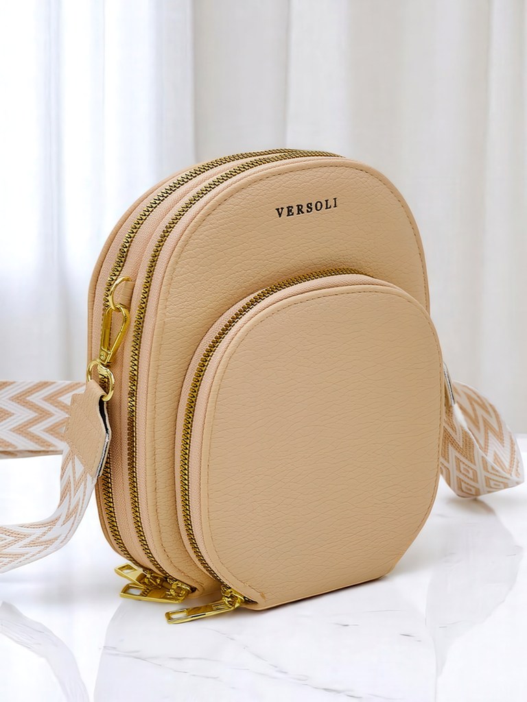 Royalfashion Geantă-portofel multifuncțională pe curea cu buzunar matlasat