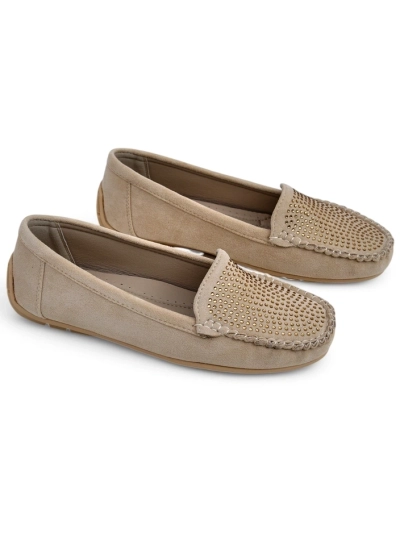 Mocasinile pentru femei Royalfashion cu strasuri Ezuess