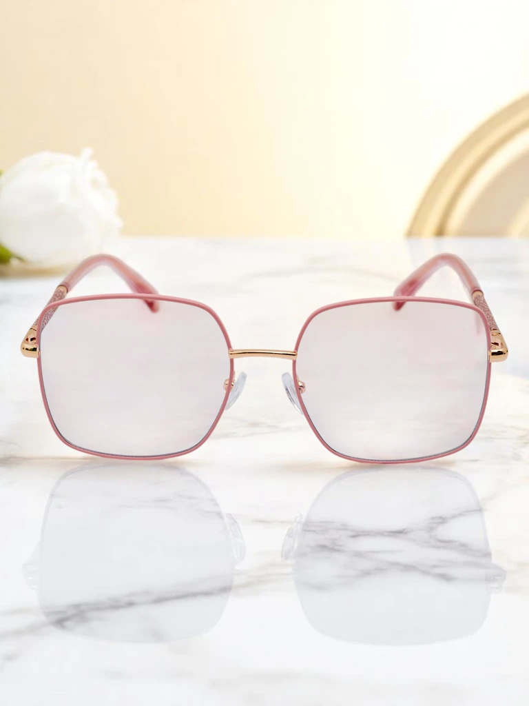 Royalfashion Ochelari de soare în formă de pătrat Skyline Shades