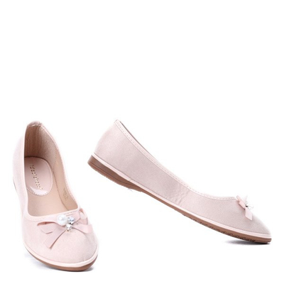 OUTLET Balerini Brooke bej - Încălțăminte