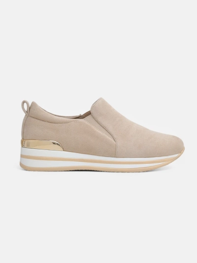 Royalfashion Pantofi loafers ecologici din suede pentru femei Rabbite